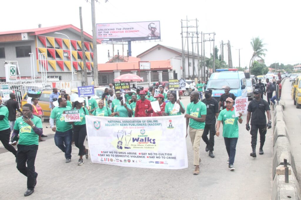 Walk Against Drug Abuse Cultism Domestic Violence