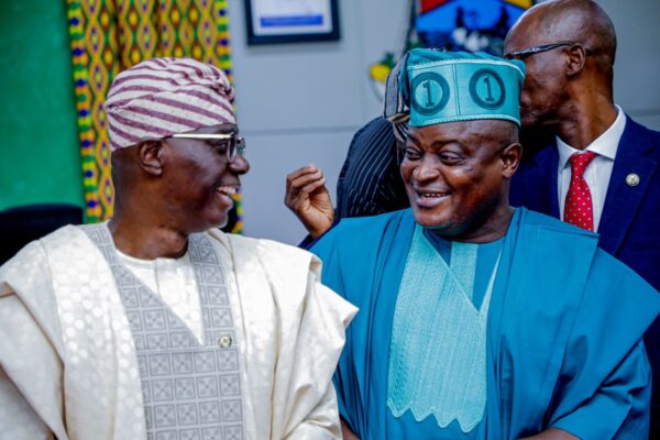 Governor Sanwo-Olu and Speaker Obasa