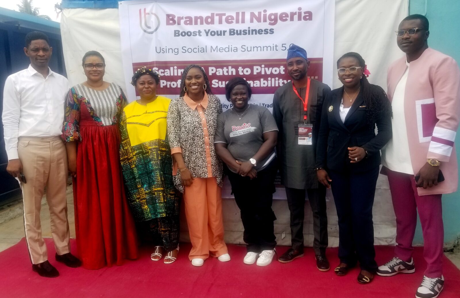 Panellists at BrandTell Summit 5.0 Cliptv Online
