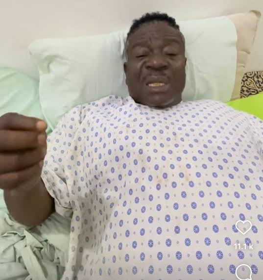 Mr. Ibu hospitalized