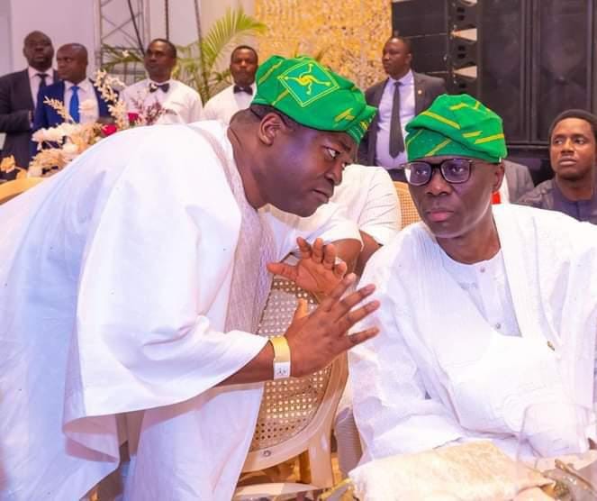 Governor Olusola Sanwo-Olu and Dr. Ayo Ogunsan | Cliptv