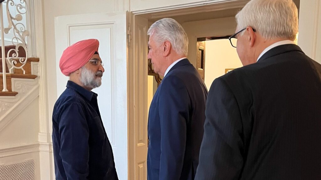 Elder Dieter F. Uchtdorf and ambassadors