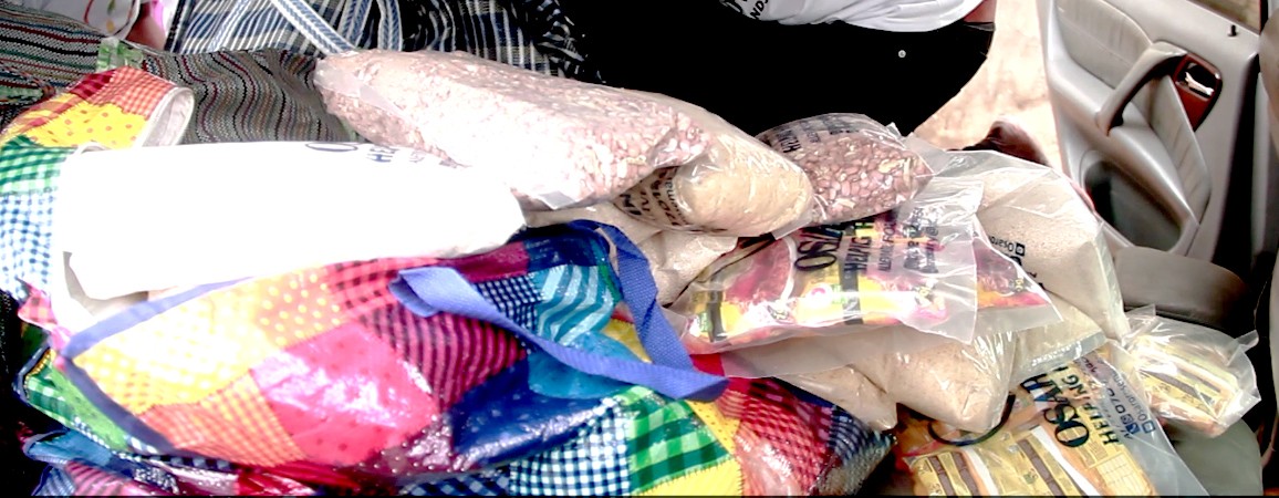 Food items shared at the Osaro Helping Hand Foundation Day