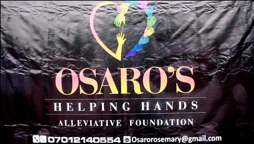 Osaro Helping Hand Foundation Banner