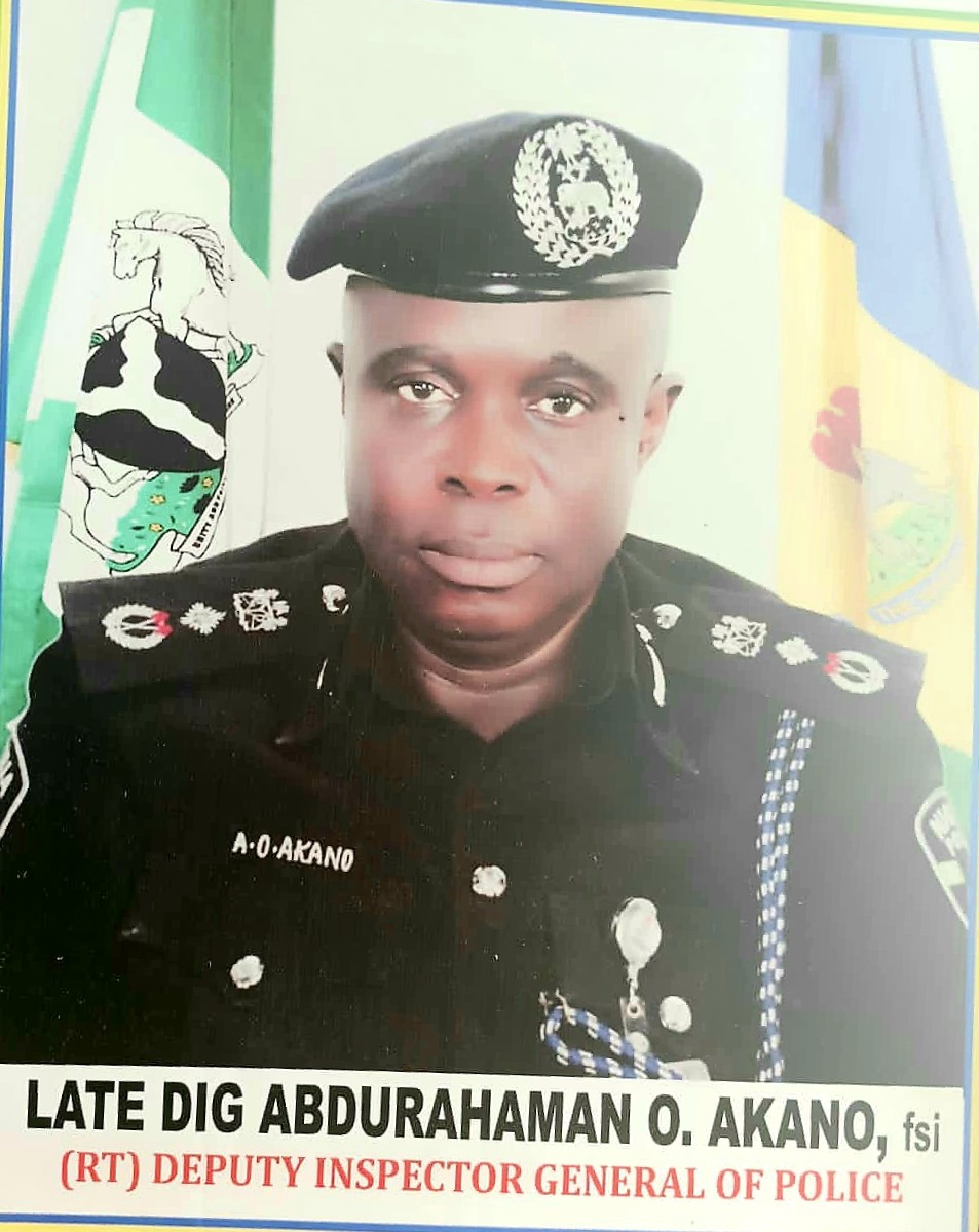 Late DIG Abdulrahman Akano