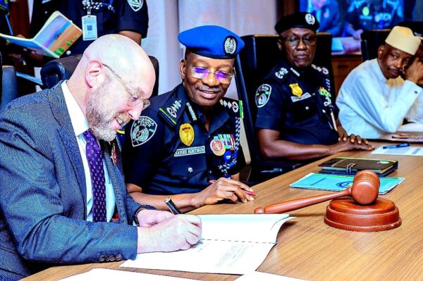 IGP Kayode Egbetokun Signs MoU With US Govt.