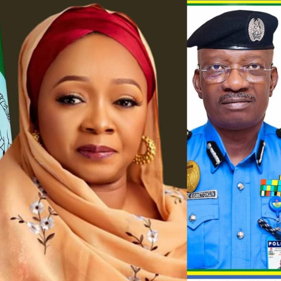 Imaan Suleiman-Ibrahim and IGP Kayode Egbetokun