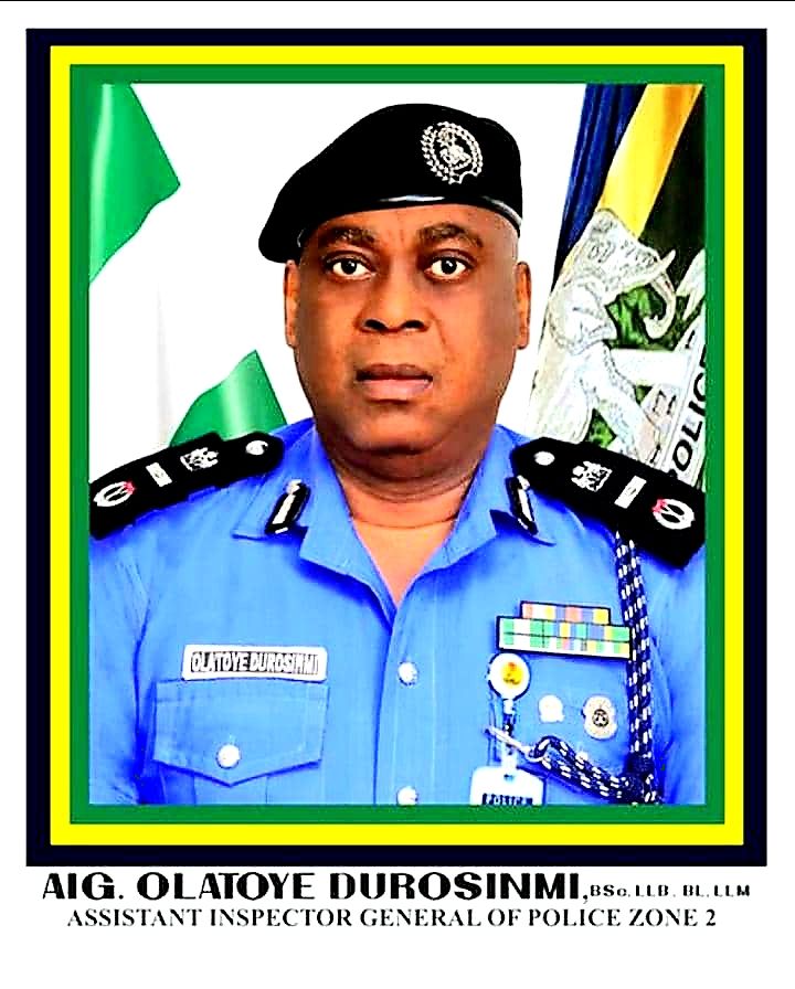 AIG in charge of Zone 2, AIG Durosimi Olatoye