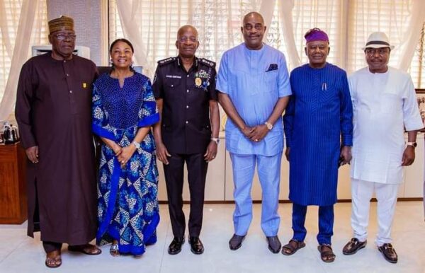 IMPROVED WELFARE: PSC CHAIRMAN ARASE, RETIRED SENIOR OFFICERS VISIT IGP, DISCUSS RENEWED WELFARE PACKAGE, TRAINING CURRICULUM