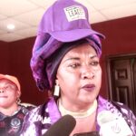 Hon. Princess Aarebirin Dr. Folashade Olabanji- Oba at the Ikorodu Leadership Summits for women and Youths in Ikorodu