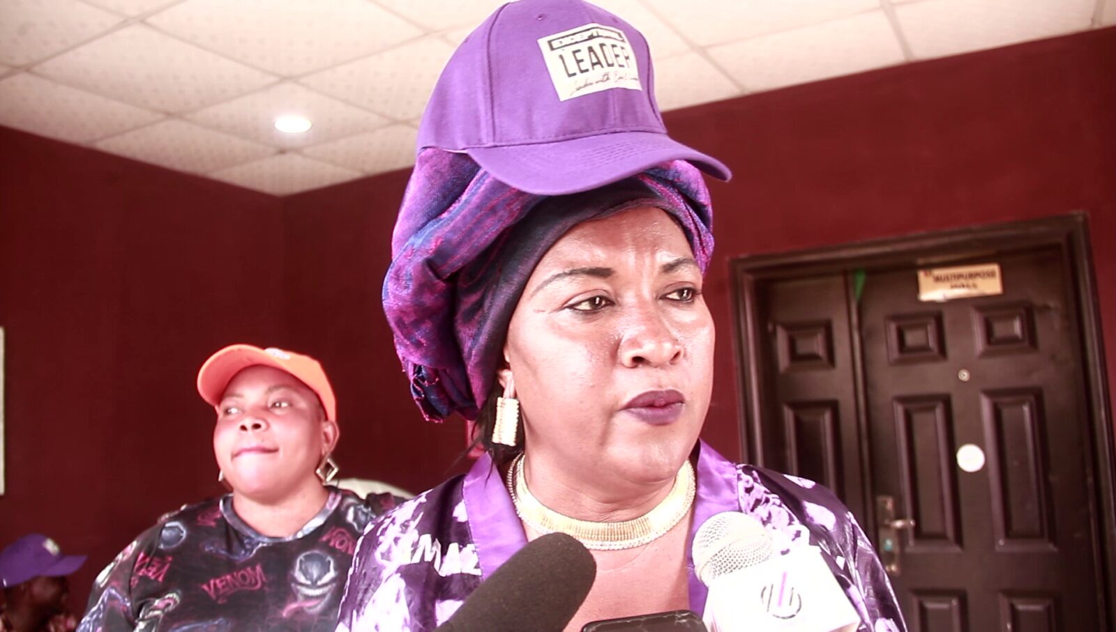 Hon. Princess Aarebirin Dr. Folashade Olabanji- Oba at the Ikorodu Leadership Summits for women and Youths in Ikorodu