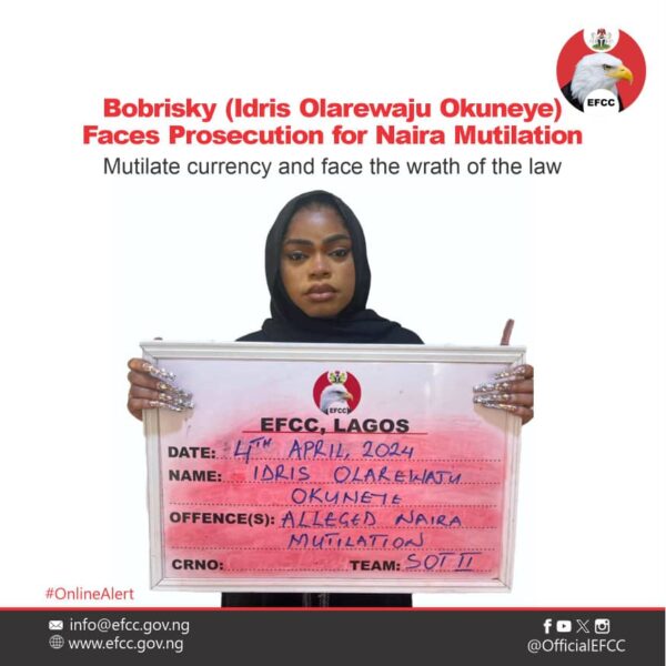 Bobrisky Areested by EFCC