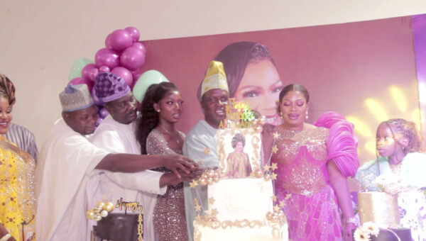 Alhaji Kamaldeen Abayomi Alaka and Family @ the Wife 52 Birthday