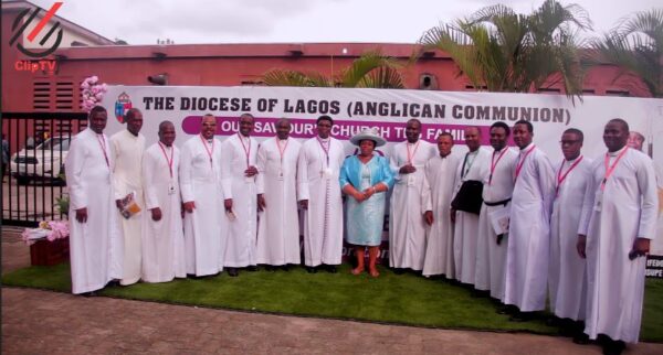SYNOD: Bishop Okupevi With Other Clergy Men