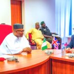 Senate President, Godswill Akpabio and British High Commissioner, Dr. Richard Montgomery | ClipTV Online