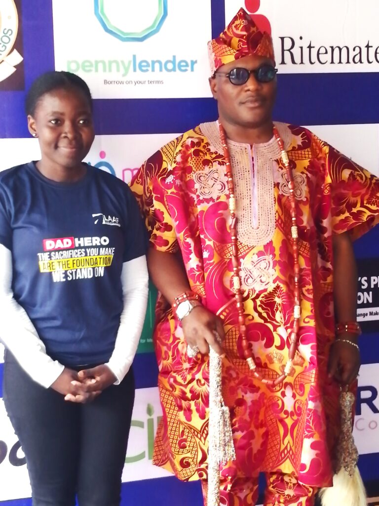 HRM Sulaimon Owolabi, Olu of Iwaya Kingdom and Alima Layemi