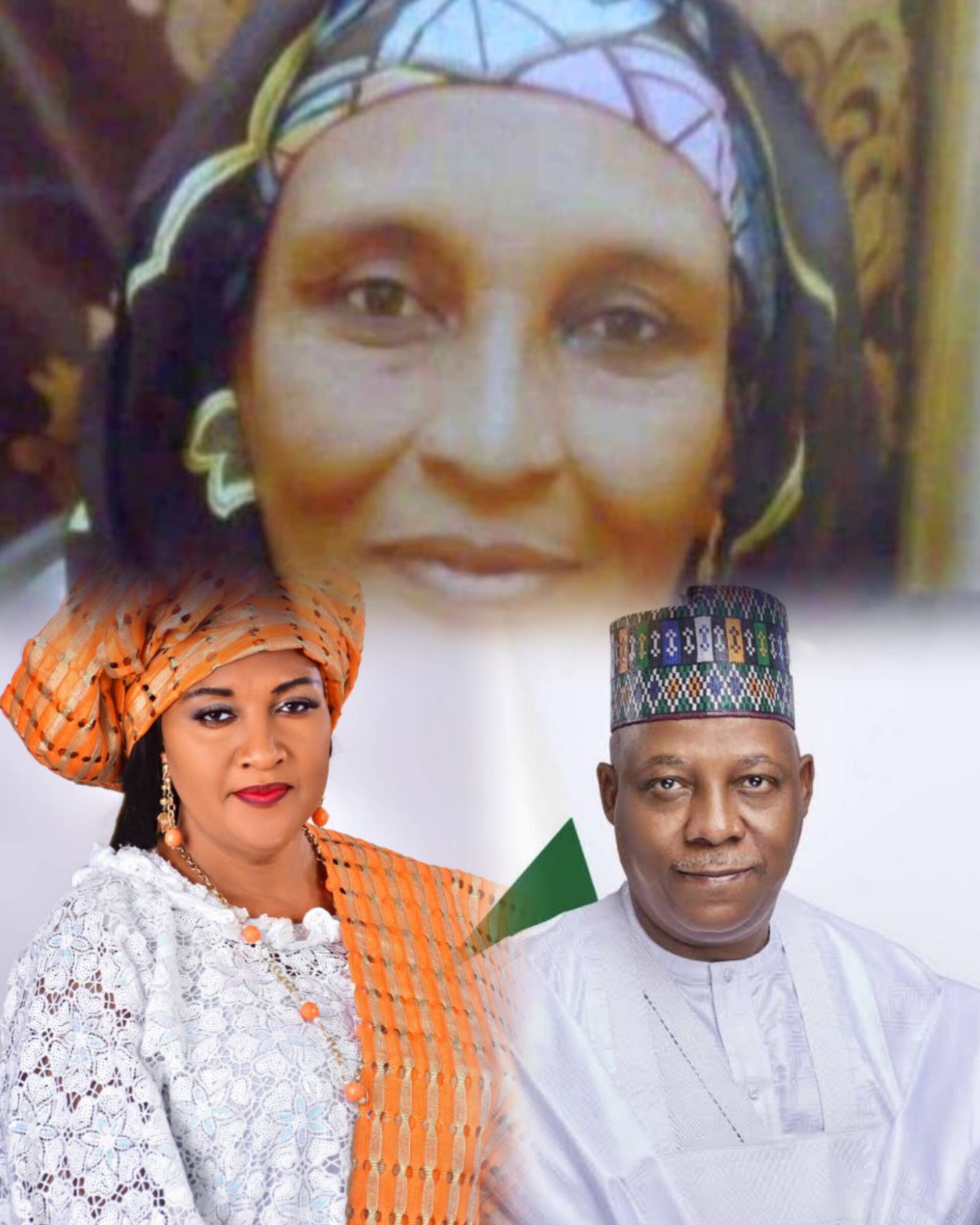 Aarebinrin Hon. Princess (Dr.) Folashade Olabanji-Oba with Vice President Shettima