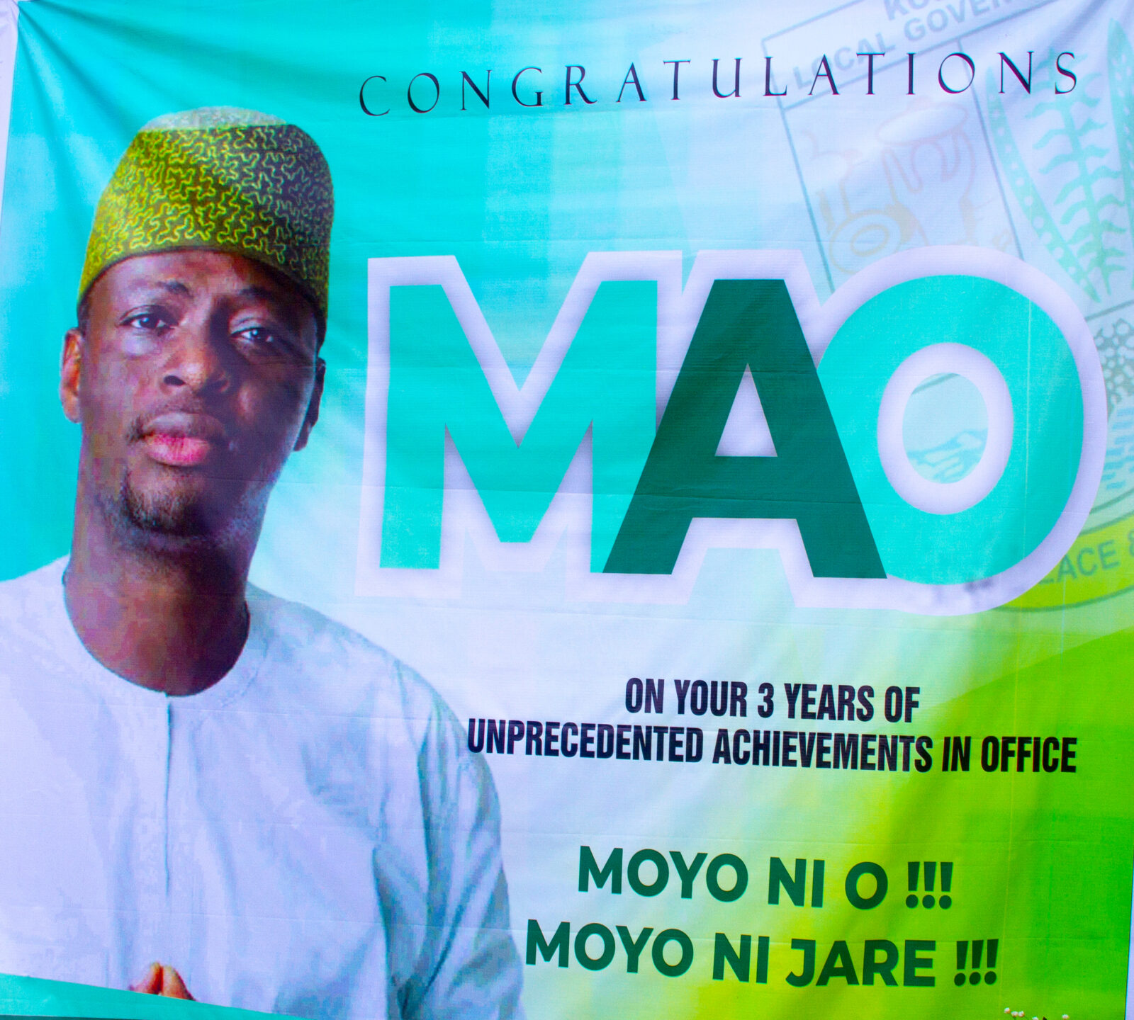 Kosofe LG Boss, Moyo Ogunlewe Three Years in Office