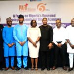L—R:  Executive Director, Broadbased Communications Limited, Chidi Ibisi; National Chairman, Association of Licensed  Telecoms Operators of Nigeria, Engr. Gbenga Adebayo; Chief Operating Officer, WTES Projects Limited, Chidi Ajuzie; Chief Executive Officer, Skymax Integrated Networks Limited, Engr. Chidi Charles Agukwe; Deputy Director, Policy, Competition and Economic Analyses, Nigerian Communications Commission, Mrs. Freda Bruce-Bennett; the Convener of Policy Implementation Assisted Forum (PIAFo), Mr. Omobayo Azeez; Lucky Anumaka, Manager, Managed Services and Operations, Zora Communications Limited; Co-founder/Executive Director, Infratel Africa, Dr. Tola Yusuf; and the Chief Executive Officer, Open Access Data Centre, Dr. Atotunde Coker at the sixth edition of PIAFo on Digital Economy held on Wednesday in Lagos.