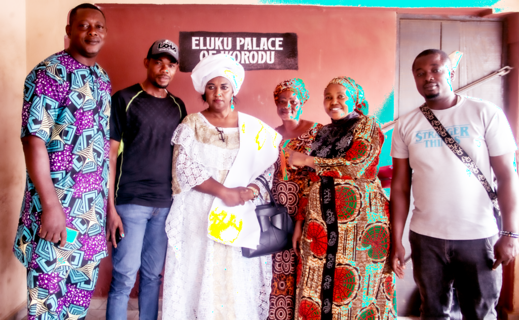 Hon. Princess Folashade Olabanji-Oba Celebrates Festival With the Eluku Palace