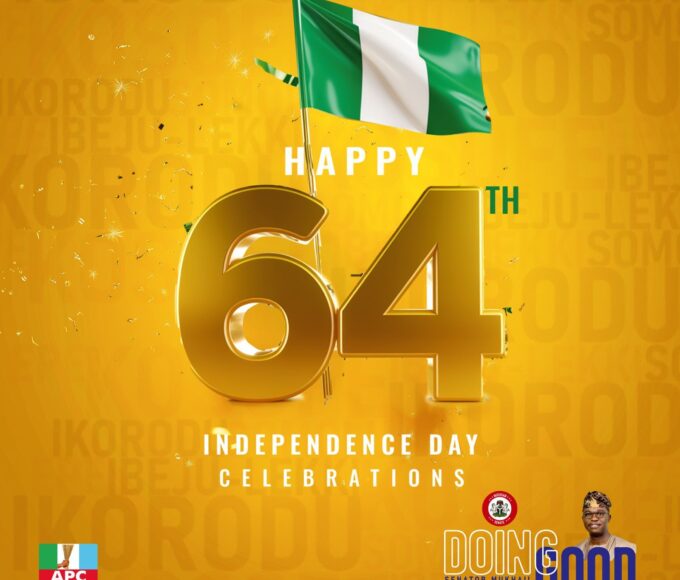 Independence Day: Senator Tokunbo Abiru Urges Nigerians To Be Steadfast, Hopeful 