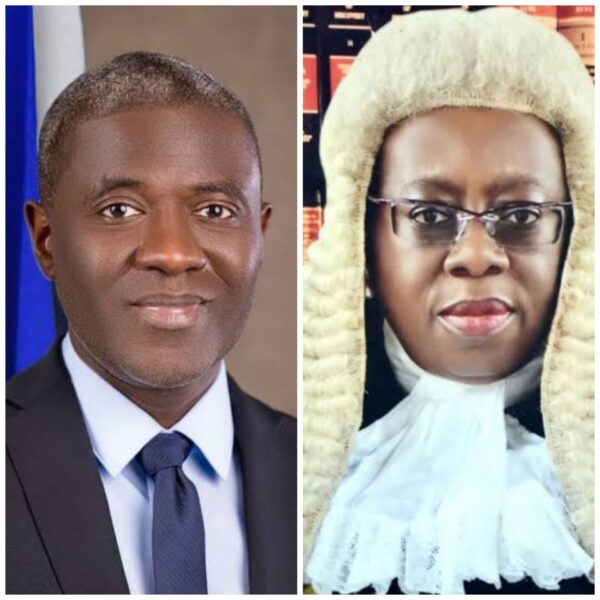 Dr. Maida and CJN Kekere-Ekun