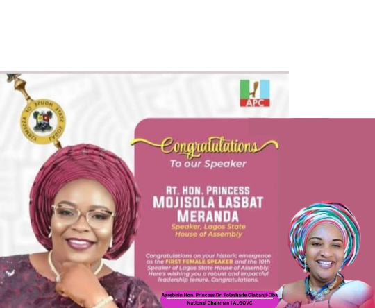 Aarebirin Hon. Princess (Dr.) Folashade Olabanji-Oba Celebrates Rt. Hon. Mojisola Meranda