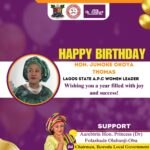 Hon. Folashade Olabanji-Oba Celebrates APC Women Leader, Jumoke Okoya-Thomas as a Trailblazer