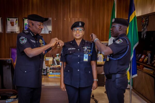 IGP Egbetokun Decorates Olabisi Okuwobi as ACP