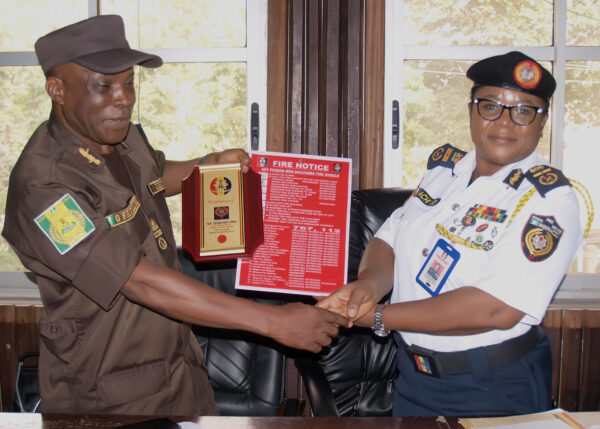 NCoS, Federal Fire Service Partners to Train Inmates as Fire Marshals