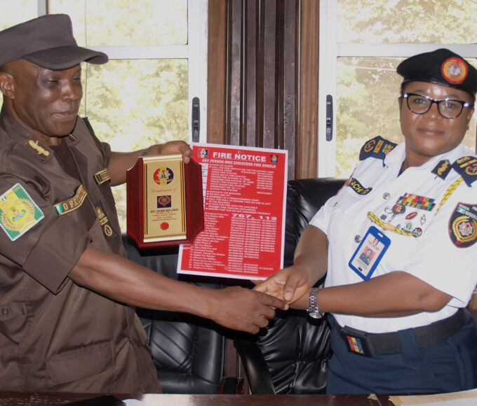 NCoS, Federal Fire Service Partners to Train Inmates as Fire Marshals