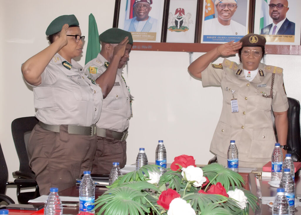 ACG Opeyemi Fatinikun, mni advocacy visit to ACG Mosunmola E. Onilede NIS Zone A Boss