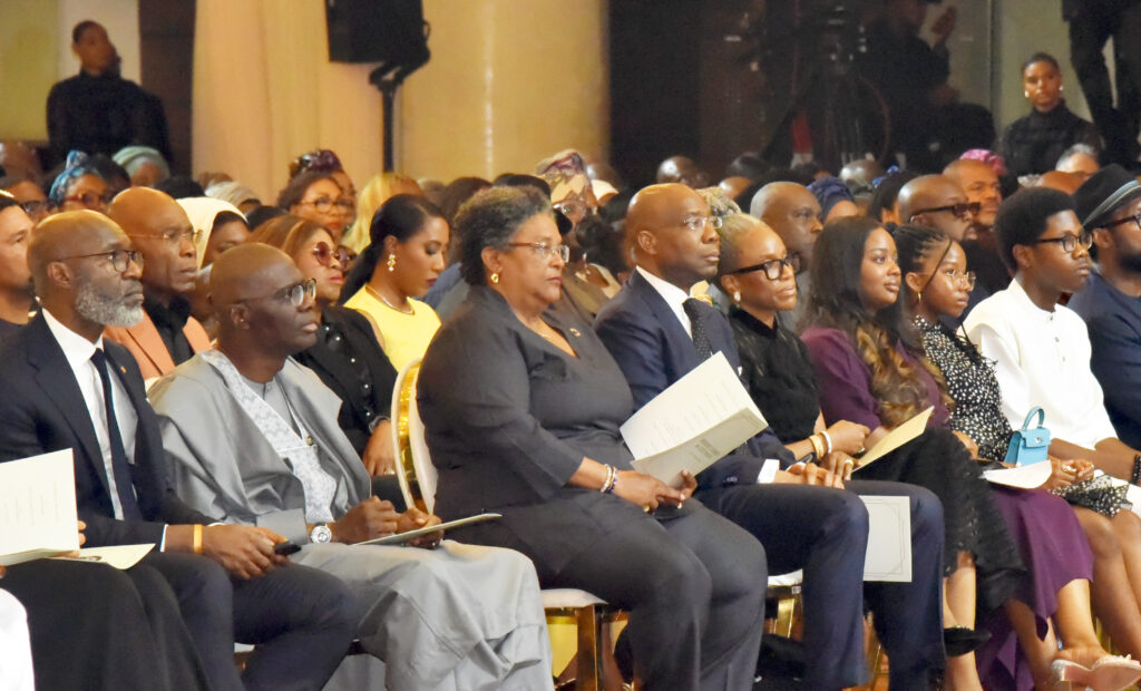 Sanwo-Olu at Herbert Wigwe Memorial