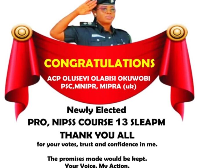 SLEAPM: ACP Olabisi Okuwobi Elected Course 13 PRO