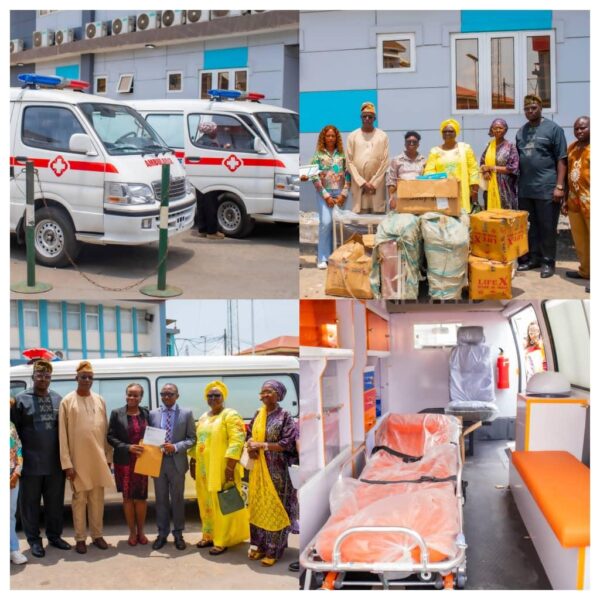Senator Tokunbo Abiru Donates Ambulances, Medical Supplies to Hospitals in Lagos East