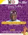 Folashade Oba Celebrates President Bola Tinubu on His 73 Birthday