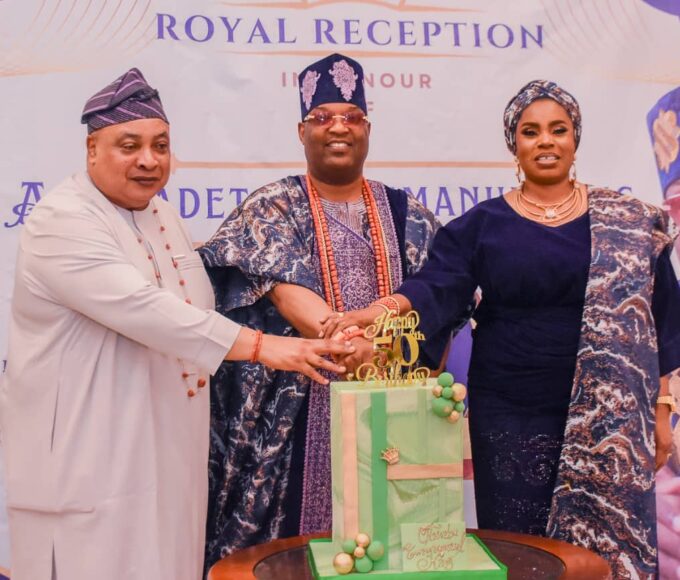 Aare EmmanuelKing’s 50th Birthday Marked with Majestic Royal Fête