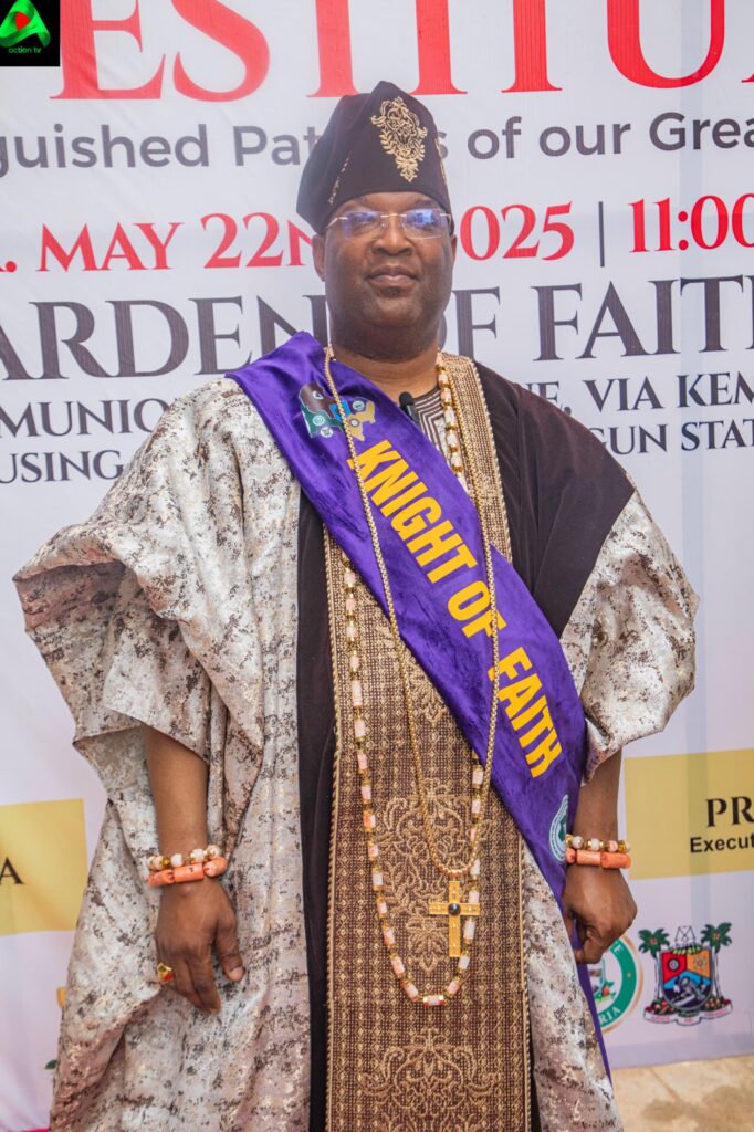 Knight of Faith: Aare Emmanuelking Honoured as First-Ever Knight