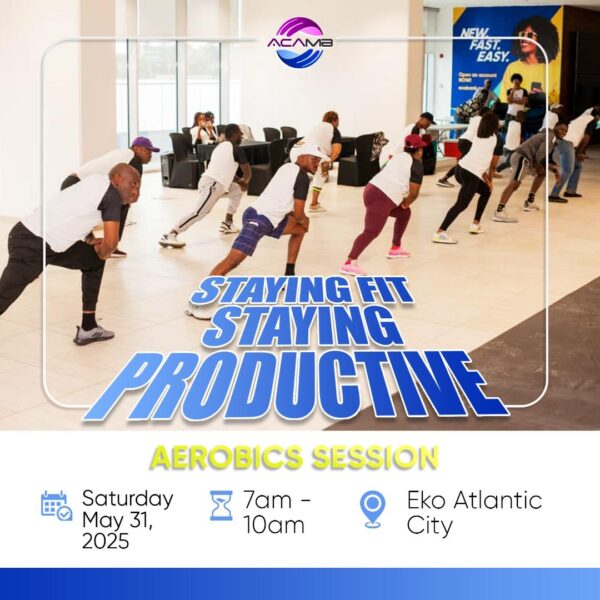 Wellness First: ACAMB Leads Aerobics Session for Bankers