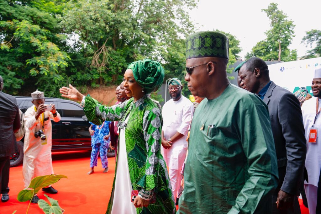 Hon. Hannatu Musa Musawa and Vice President Kashim Shettima