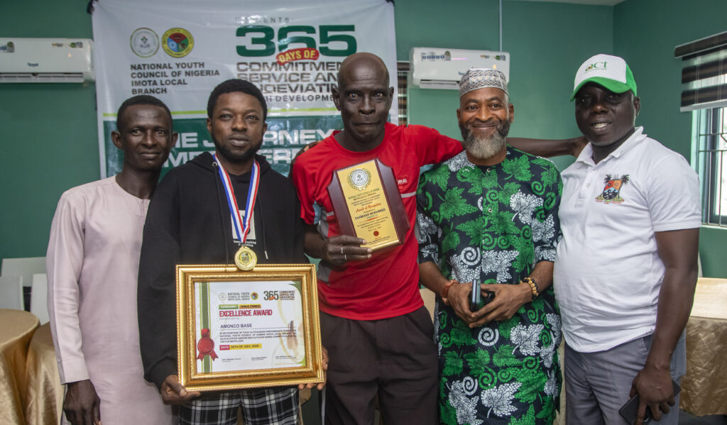 Amonco Base awarded @ 365 days of Oriyomi Adebogun led administration, NYCN Imota