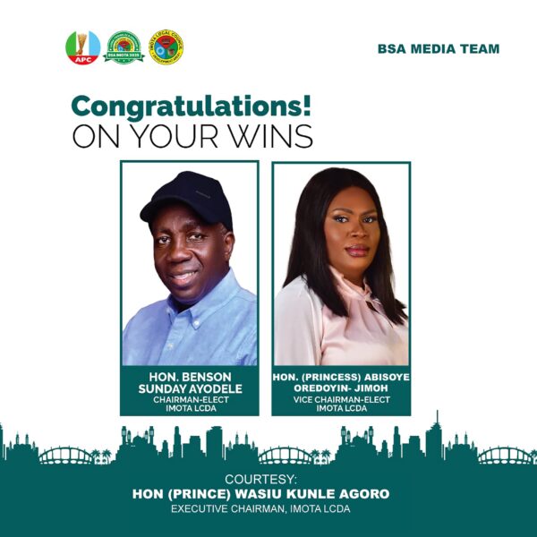 Benson Sunday Ayodele, Princess Abisoye Oredoyin Jimoh