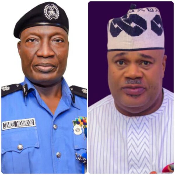 Lagos Police Commissioner Jimoh Moshood, SSA Ayodeji Amodu Ejalonibu