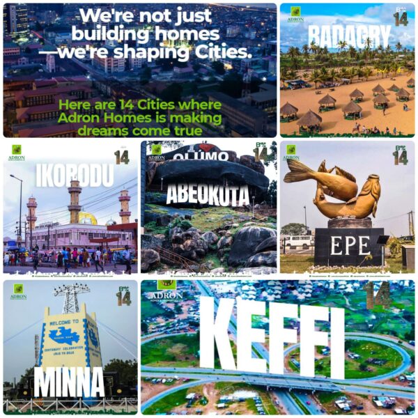 Adron Homes @14: From Shimawa to Building Cities Across Nigeria