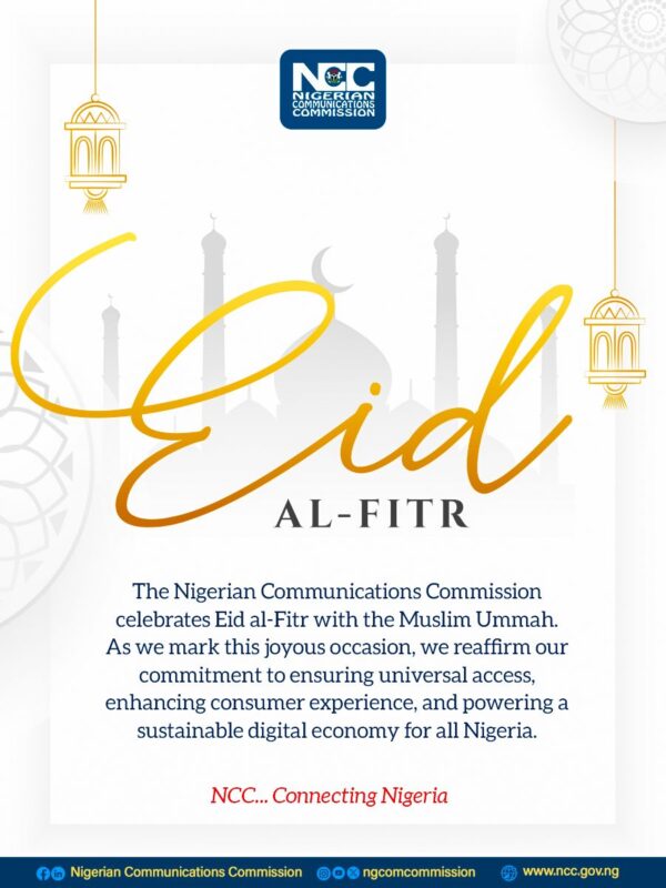NCC Celebrates Eid al-Fitr With Muslim Ummah