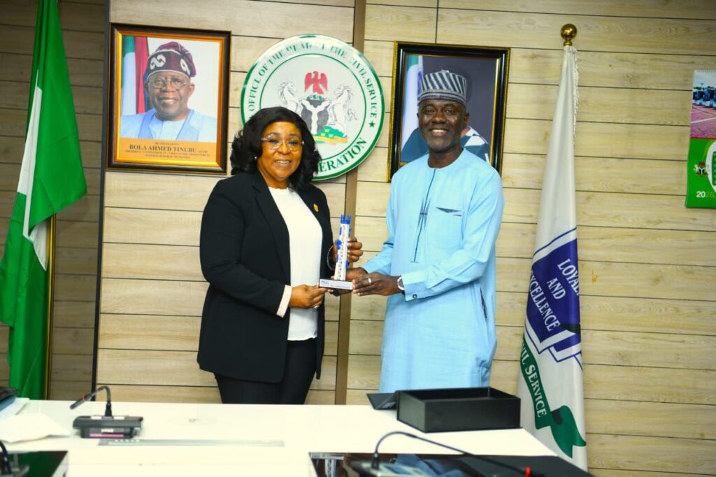 NCC in an Advocacy Visit to the office of the Civil Service of the Federation