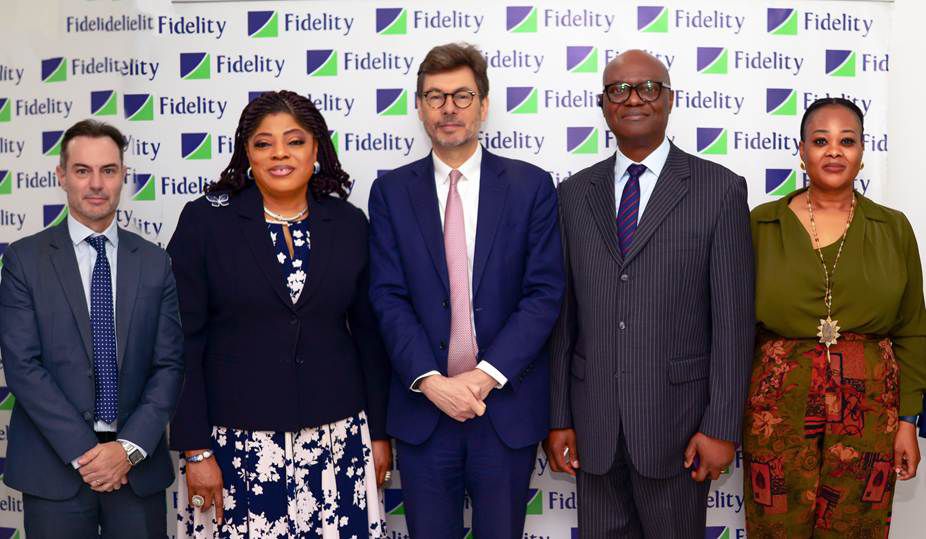 During The British High Commission Courtesy Visit to Fidelity Bank