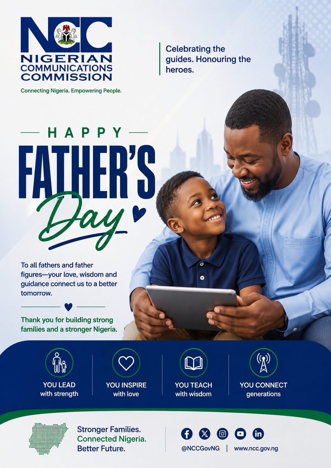 Father's Day: NCC Celebrates with fathers around the globe