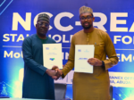 L-R: Engr. Abraham Oshadami, Executive Commissioner Technical Services, Nigerian Communications Commission (NCC) and Engr. Umar Abdullahi Umar, Executive Director Technical Services, Rural Electrification Agency (REA), during the NCC-REA, Stakeholder Forum and MoU Signing Ceremony, held on July 24, 2026, at the NCC Annex Office Mbora, Abuja.