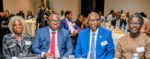 L - R: Past President, IFMA Nigeria Chapter, Miss Iyabo Aboaba; President, IFMA Nigeria Chapter, Engr. Sheriff Daramola; Honourable Commissioner for Energy & Mineral Resources, Lagos State, Mr. Biodun Ogunleye and CEO, Venco, Mr. Chude Osiegbu at the IFMA Nigeria Chapter Maiden Corporate Membership Event 2026.